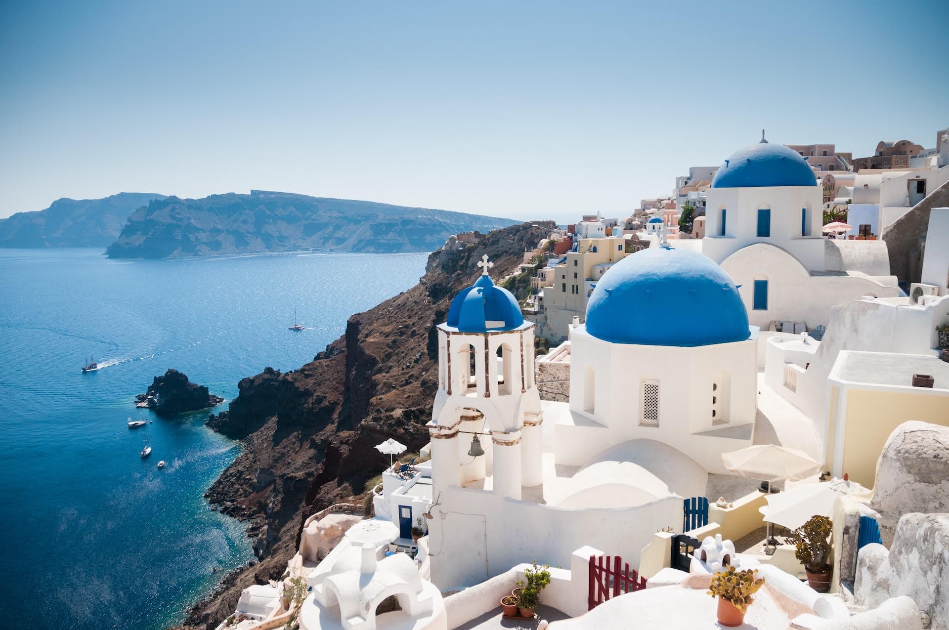Beautiful Santorini view